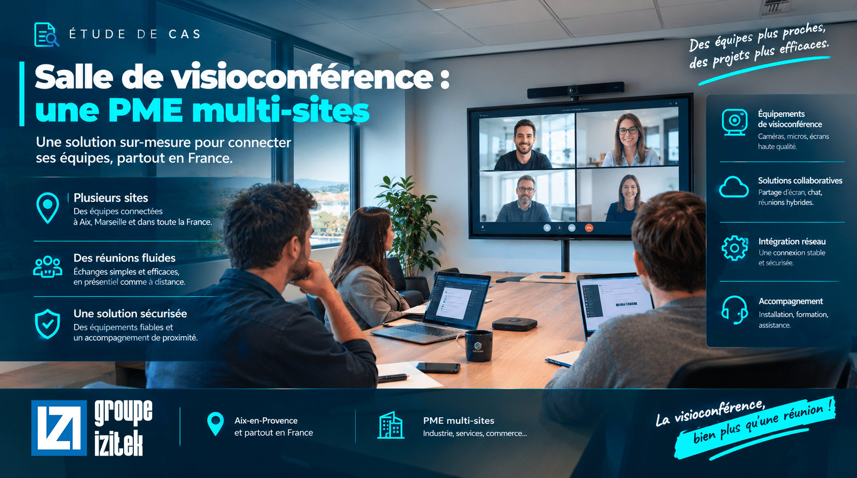 visioconférence avec izitek